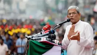 বাংলাদেশের সঙ্গে বন্ধুত্ব করতে ভারতকে তিস্তার ন্যায্য হিস্যা দিতে হবে : মির্জা ফখরুল